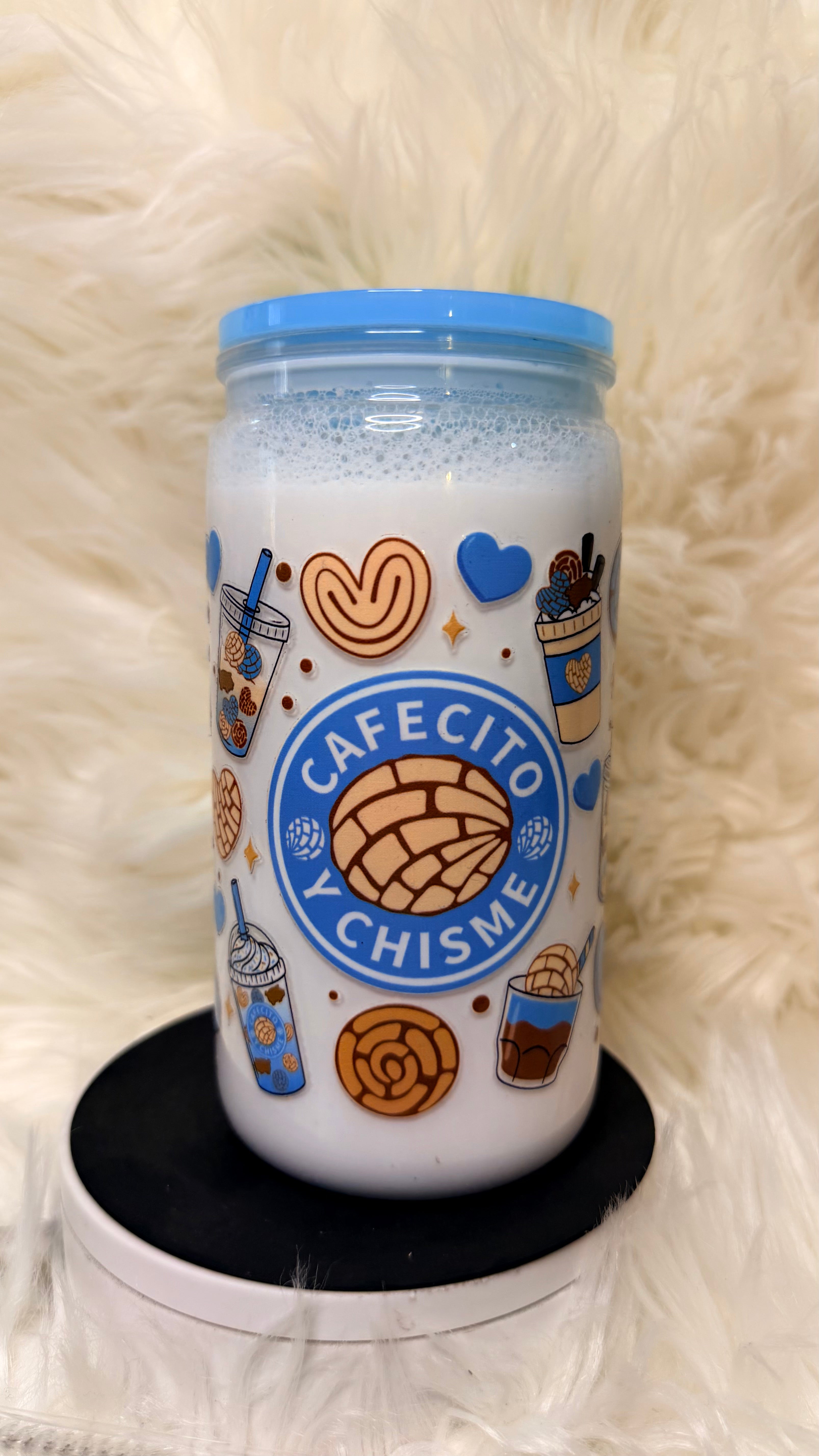 Cafecito y Chisme Custom Cup