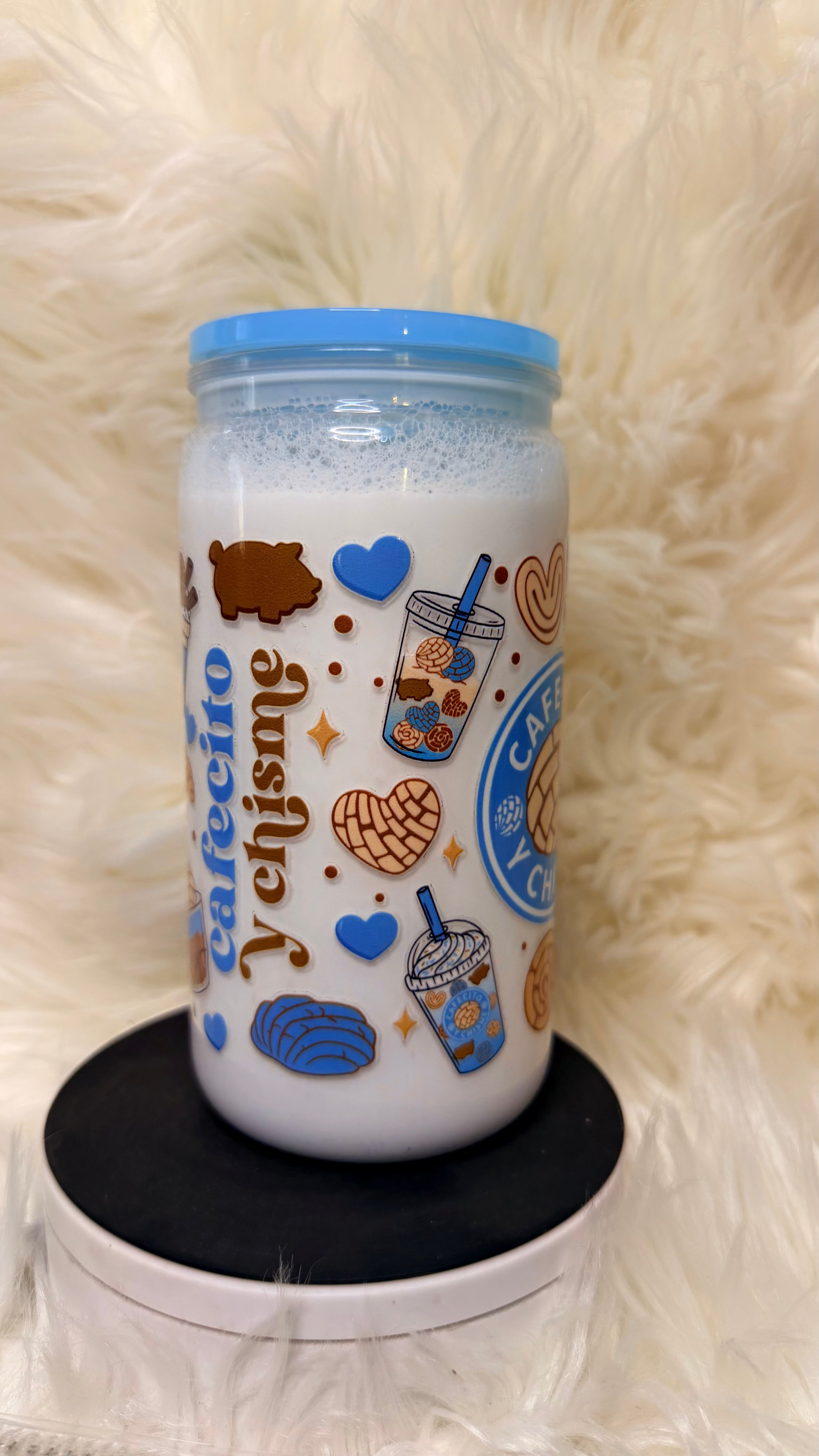 Cafecito y Chisme Custom Cup